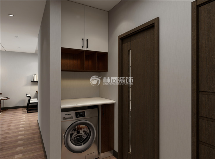 洗衣機擺放玄關(guān)裝修效果圖