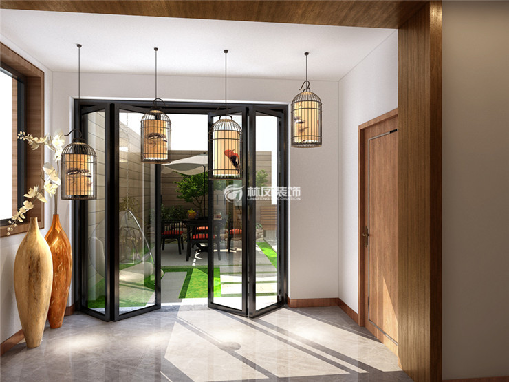 北歐風格折疊門裝修效果圖