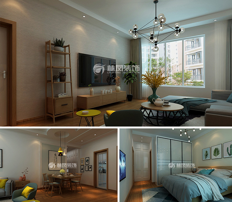 萬科千山府135平現(xiàn)代風(fēng)格裝修效果圖