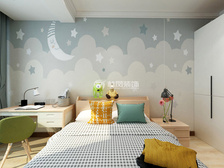 兒童房墻面設計裝修效果圖