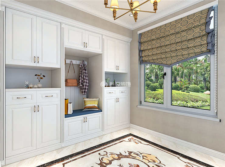 現(xiàn)代風格收納柜設(shè)計裝修效果圖