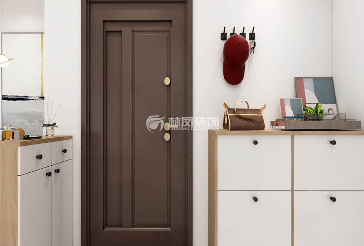 北歐風格玄關(guān)裝修效果圖