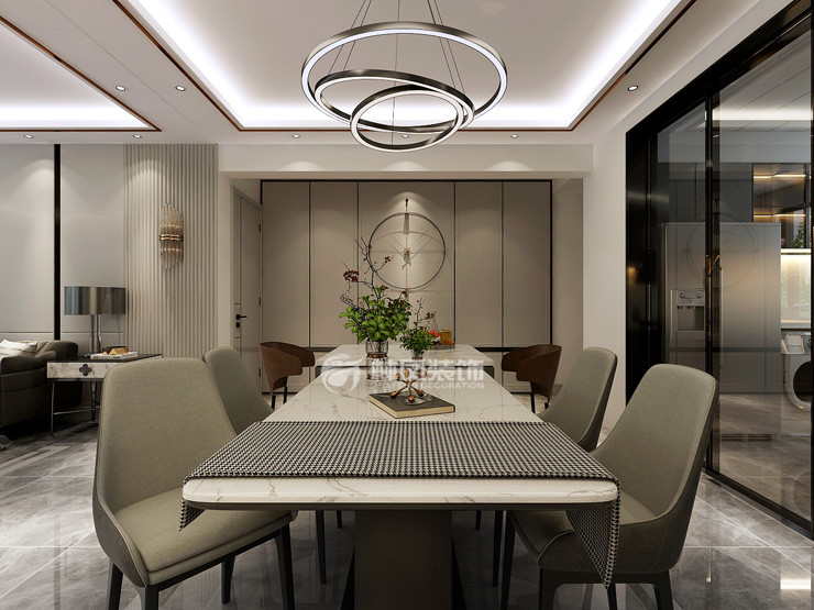 沈陽(yáng)裝修案例-黑白灰