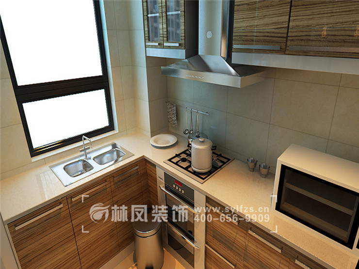 馬曉東-格林英郡78平現(xiàn)代風格-廚房.jpg