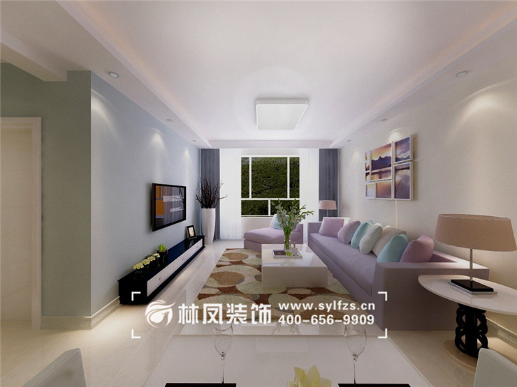 李永翠-華潤(rùn)橡樹灣92㎡現(xiàn)代風(fēng)格-客廳 (6).jpg