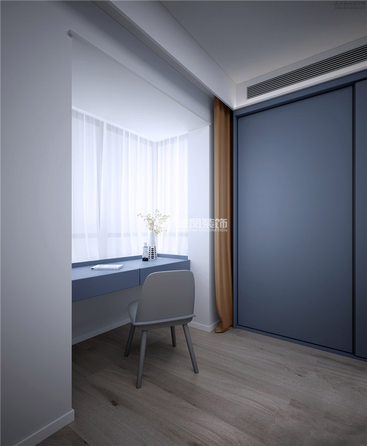 萬科城-140㎡-現(xiàn)代風格-次臥室 (3).jpg