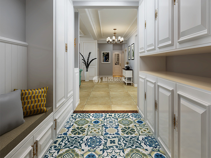 沈鐵家園-170平-美式風格-玄關(guān).jpg