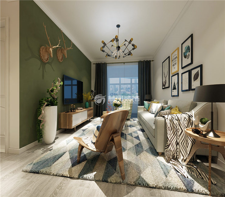 中海城學(xué)府-85平-北歐風格-客廳 (3).jpg