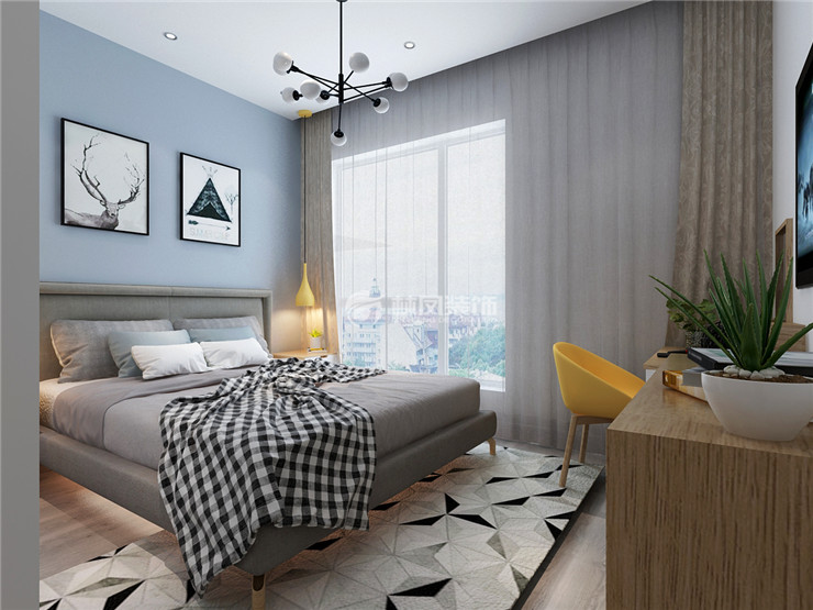 鐵西檀府-125平-簡(jiǎn)約風(fēng)格-主臥1.jpg