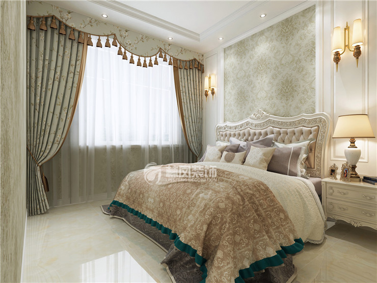 萬(wàn)科魅力之城-135平-歐式風(fēng)格-次臥2.jpg