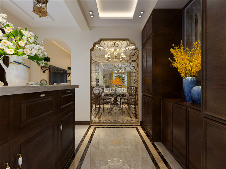 碧桂園公園里-168平-美式風格-玄關(guān).jpg
