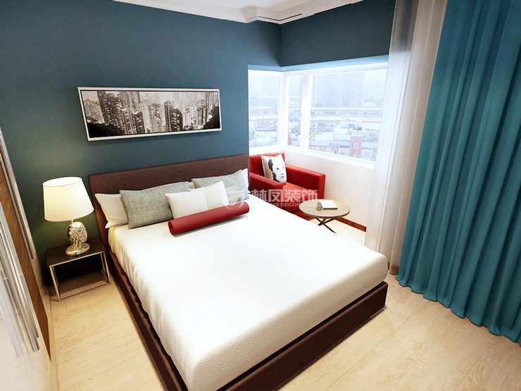 陽光100芒果城-110平-現(xiàn)代風格-主臥室.jpg