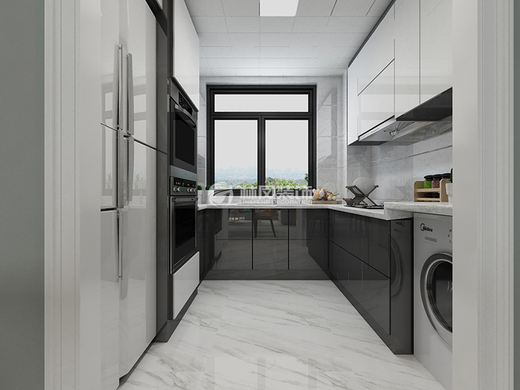 九頌大院-126平-現(xiàn)代風格-廚房01.jpg