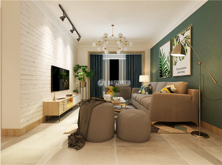 中?？党?113平-北歐風格-客廳 (3).jpg