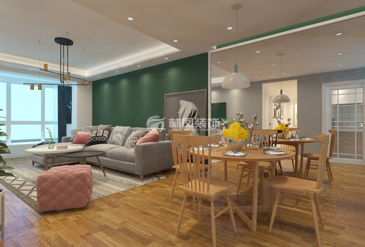 華潤二十四城-116平米-北歐風(fēng)格-餐廳2.jpg