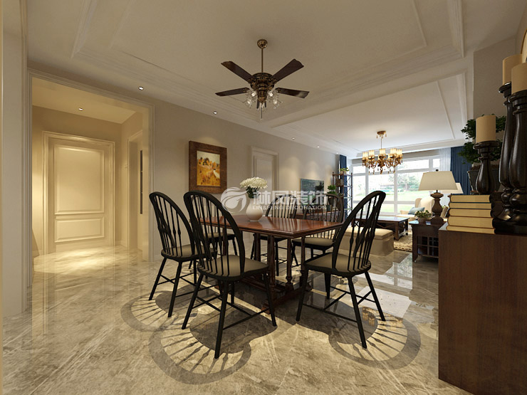 中鐵丁香水岸-130平 簡(jiǎn)美風(fēng)格-餐廳2.jpg