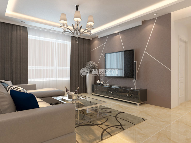 橡樹灣-92平-現(xiàn)代風格-客廳 (3).jpg