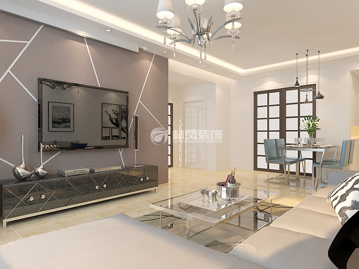 橡樹灣-92平-現(xiàn)代風格-客廳 (5).jpg