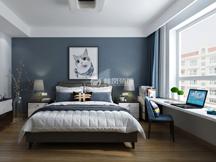 橡樹灣-92平-現(xiàn)代風格-臥室.jpg