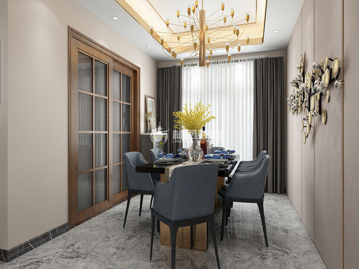 融創(chuàng)沈陽府-135平-現代風格-餐廳.jpg