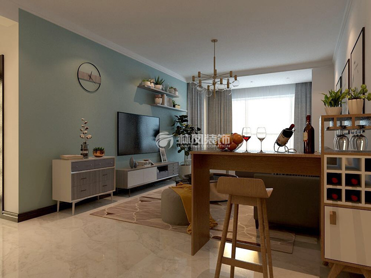 美的城-88平-現(xiàn)代風格-客廳 (3).jpg