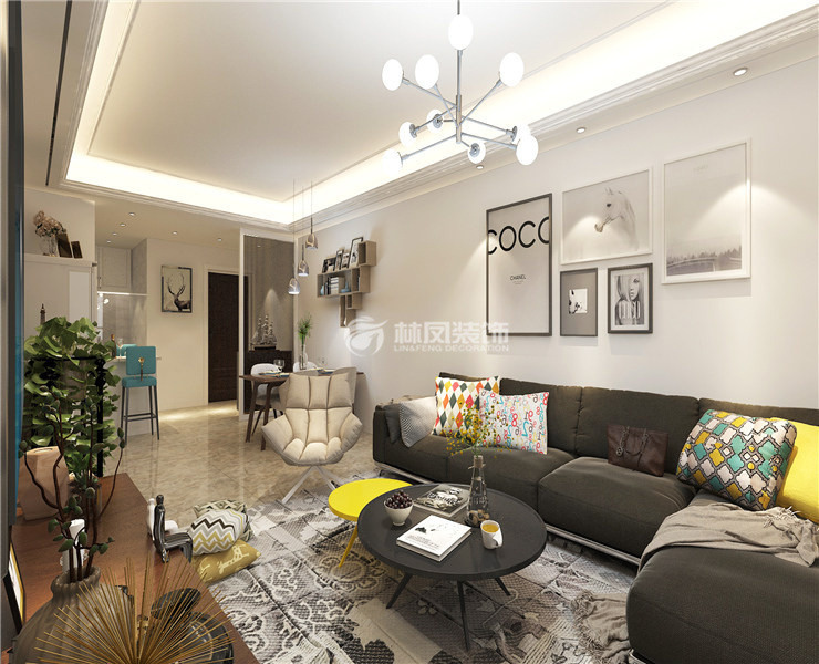 中海和平之門-87平-現(xiàn)代風格-客廳 (4).jpg