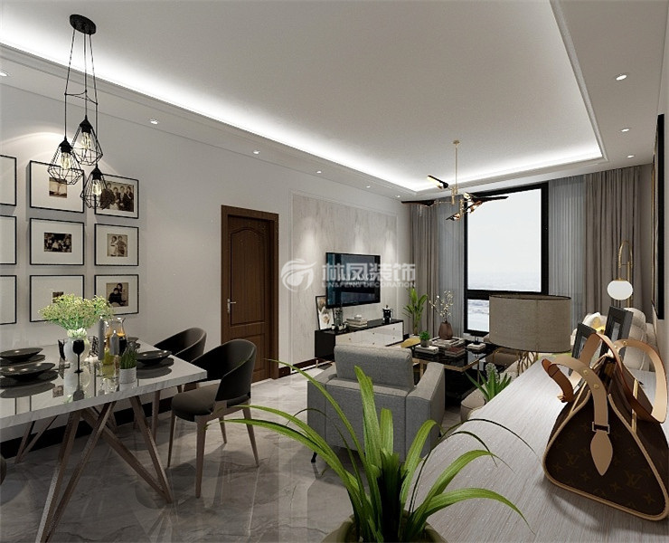 金地鐵西檀府-103平-現(xiàn)在風格-客廳 (1).jpg