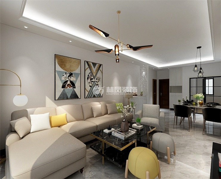 金地鐵西檀府-103平-現(xiàn)在風格-客廳 (3).jpg