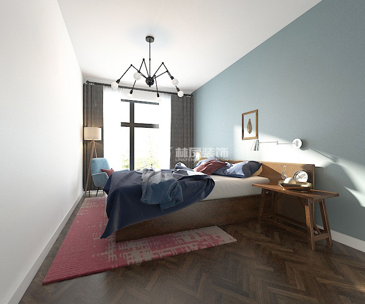 和平之門-99平 現(xiàn)代風格 主臥室.jpg