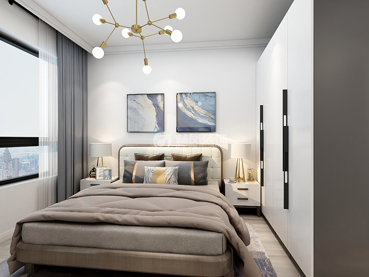 中海城尚城-110平-現(xiàn)代風格-主臥.jpg