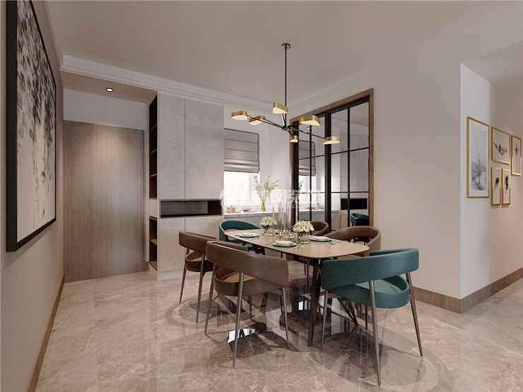 中?？党?125平-現(xiàn)代風(fēng)格-餐廳.jpg