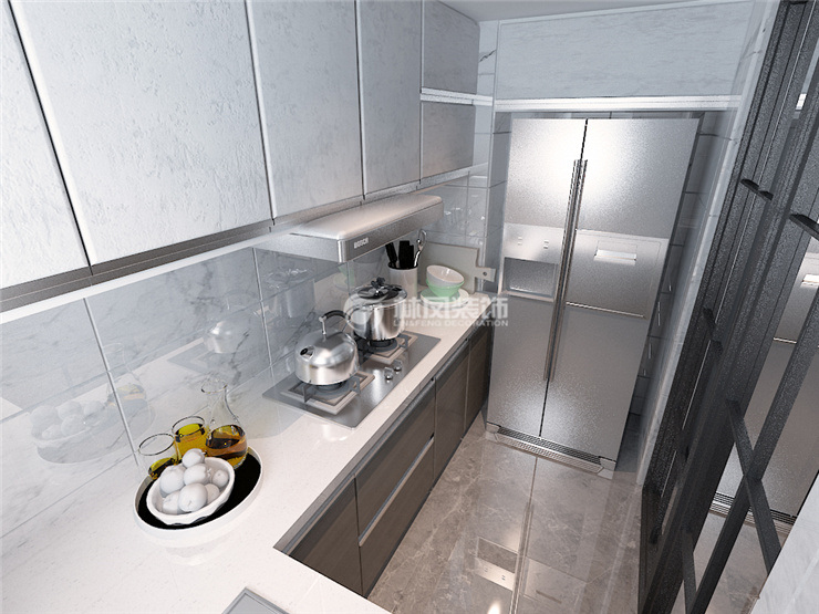中?？党?125平-現(xiàn)代風(fēng)格-廚房.jpg