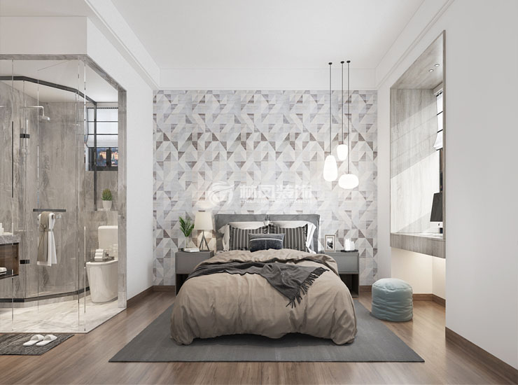 金盛水岸觀(guān)庭-147平-現(xiàn)代風(fēng)格-主臥室2.jpg