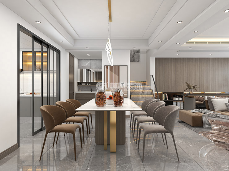 龍湖天宸原著-260平米-現(xiàn)代風格-餐廳2.jpg