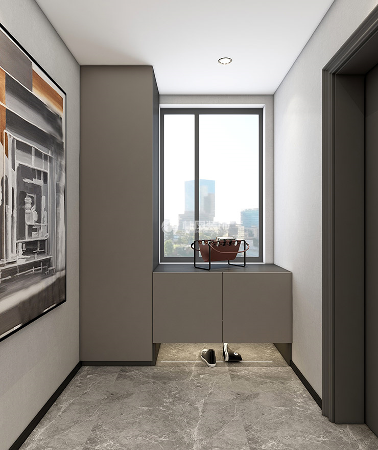 恒大御峰-240平-現(xiàn)代簡約風格-玄關(guān).jpg