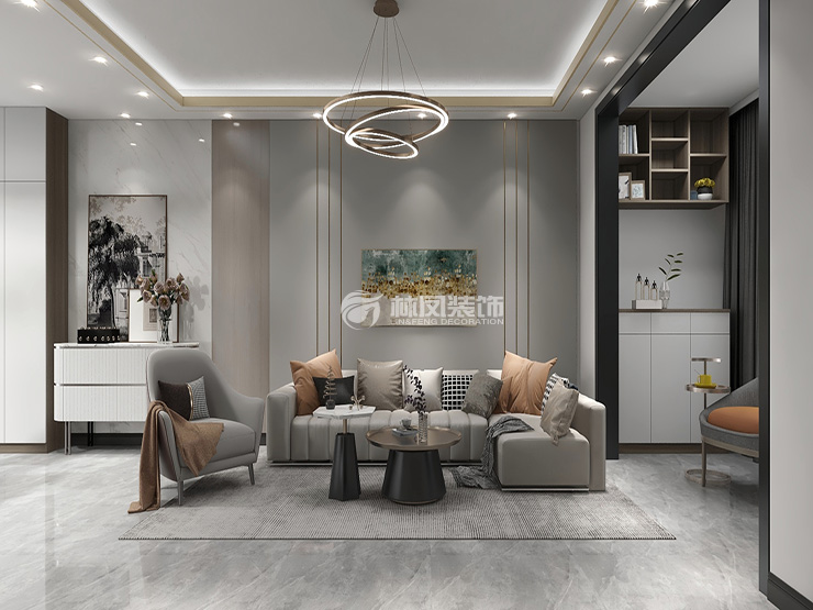 S2-孫安強-金地藝境-150平方-輕奢風(fēng)格-客廳1.jpg