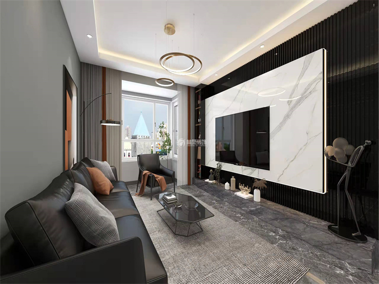 悅景新世界-現(xiàn)代風格-105平-客 廳.jpg