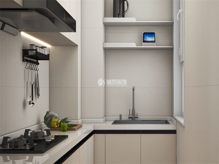 華潤(rùn)幸福里-92平-現(xiàn)代法式風(fēng)格-廚房2.jpg