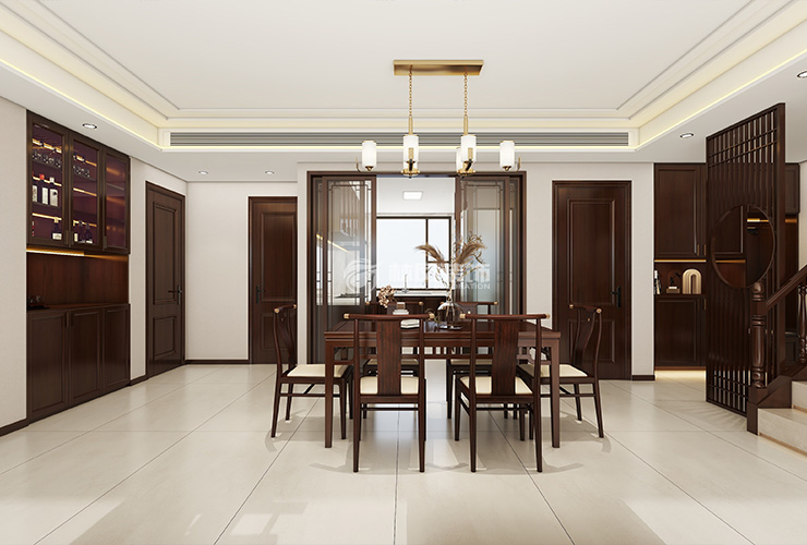 金地九闕臺-172㎡-中式風(fēng)格-餐廳.jpg