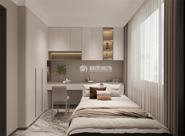 華潤榮華府135㎡意識風(fēng)格 北次臥.jpg