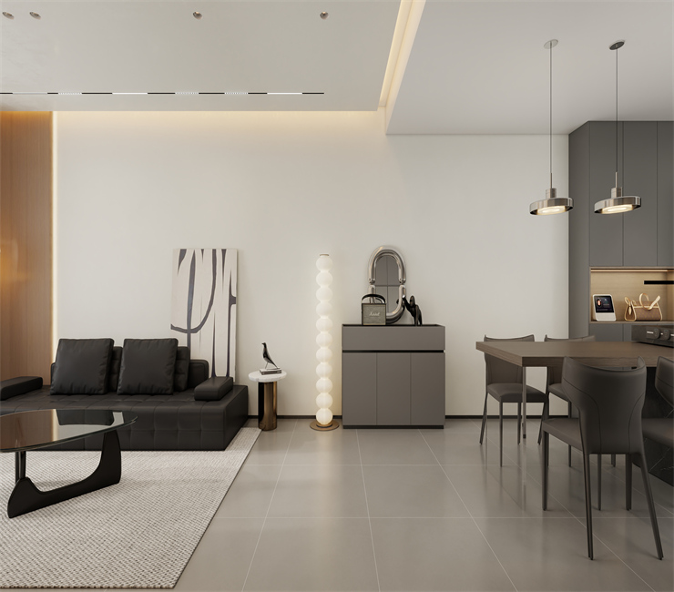 孟凡玉設計-恒大半島天境-95平米-現(xiàn)代風格-客餐廳 2.jpg