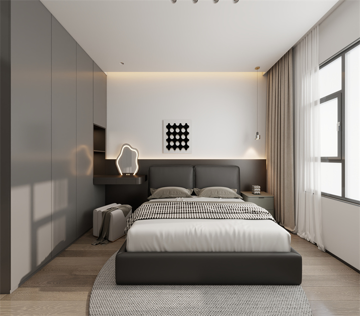 孟凡玉設計-恒大半島天境-95平米-現(xiàn)代風格-臥室.jpg